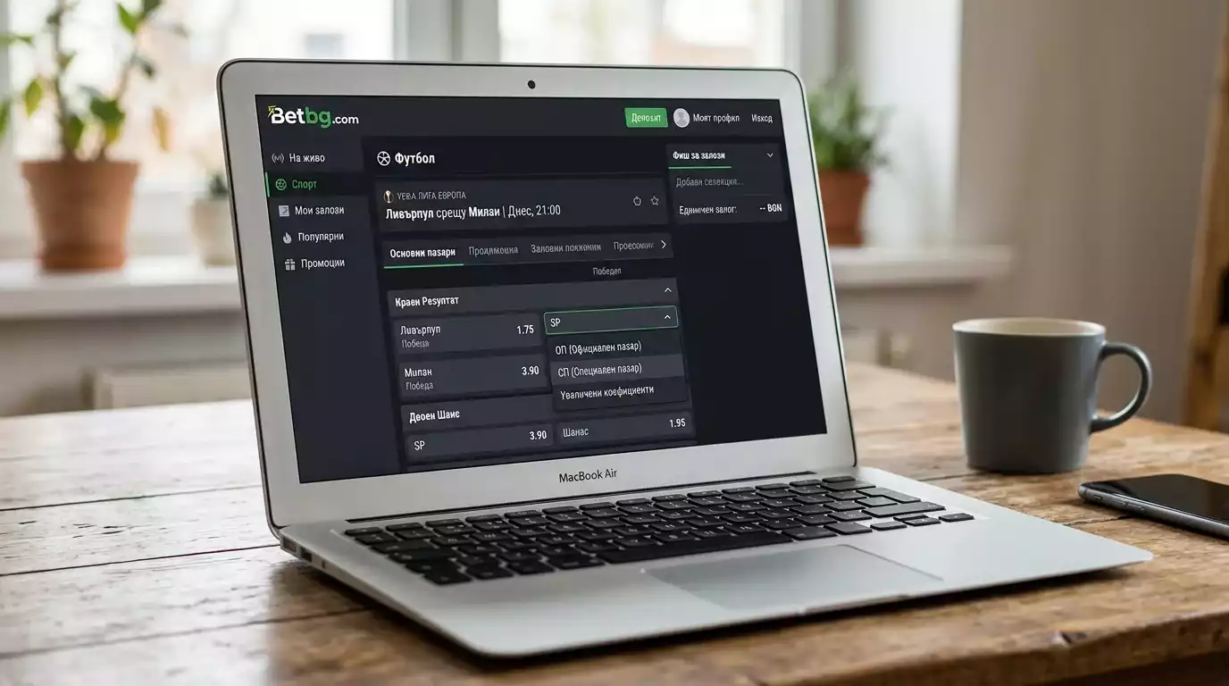 Bet365 SP залог интерфейс за UK конни надбягвания