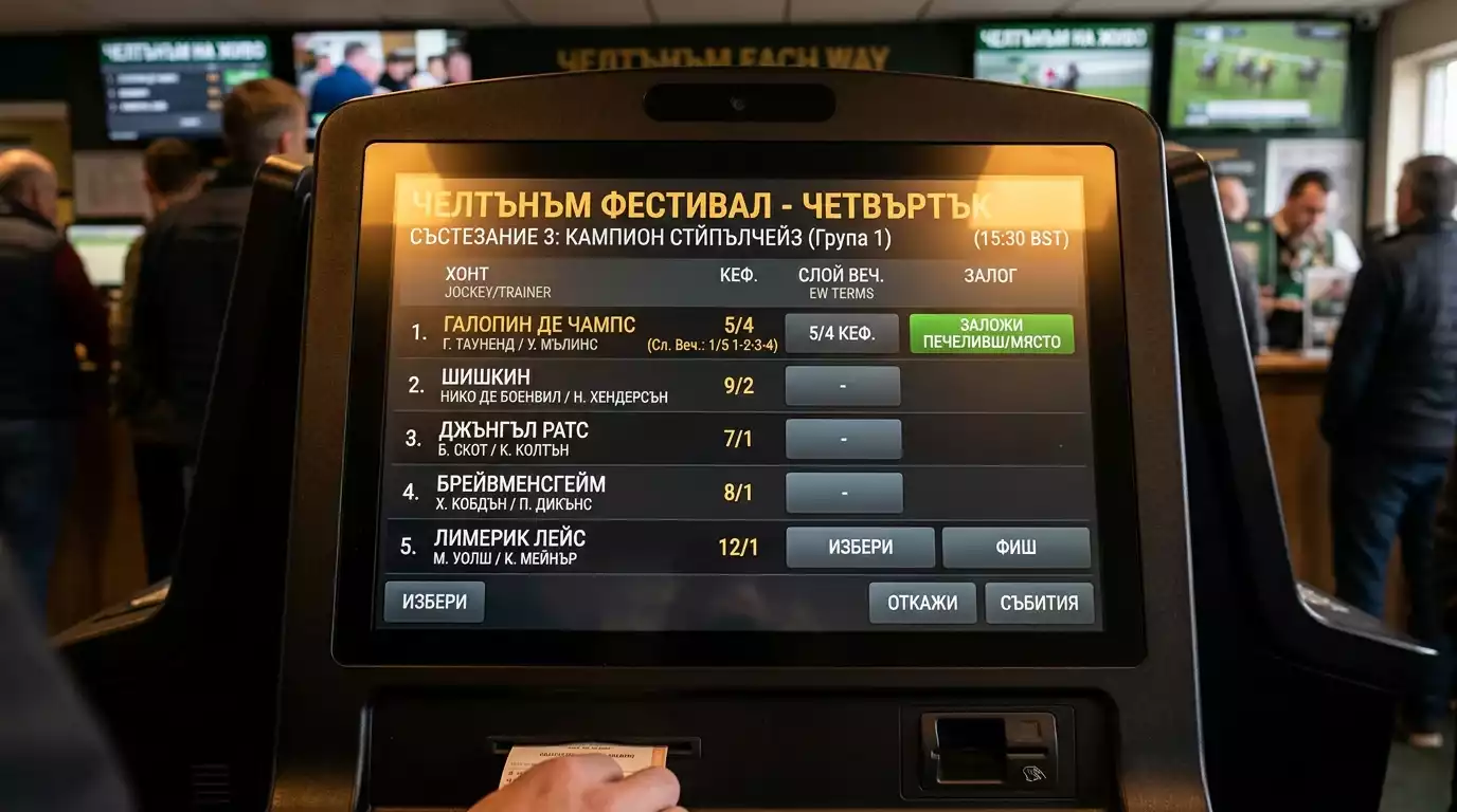 Each Way залози пазар при Cheltenham Festival UK букмейкъри