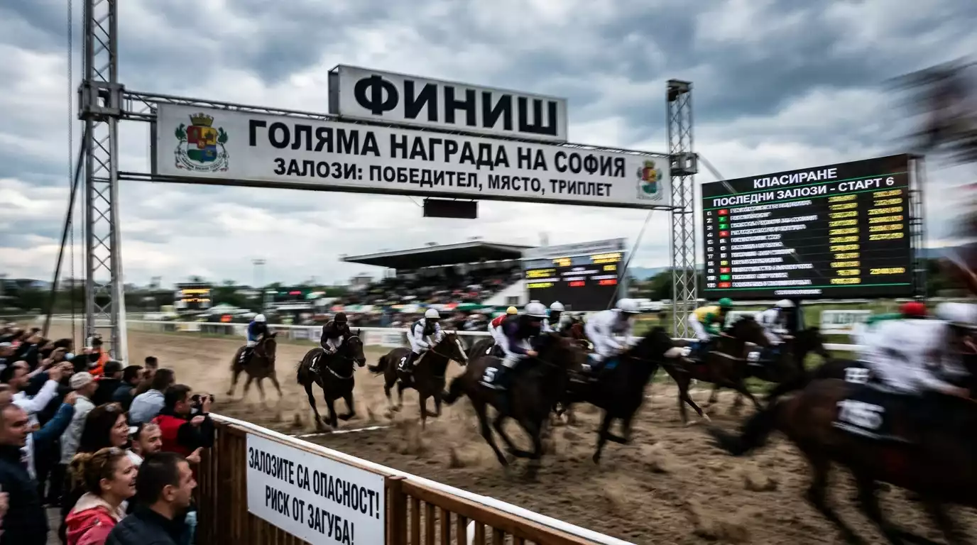 Рискове при бързо In-Play залагане конни надбягвания 1-2 минути
