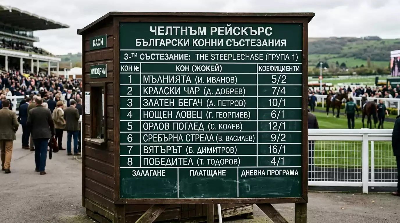 Дробни коефициенти UK конни надбягвания — конверсия и примери