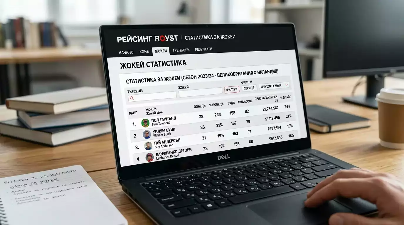 Racing Post безплатни жокей статистики WIN% и ROI данни