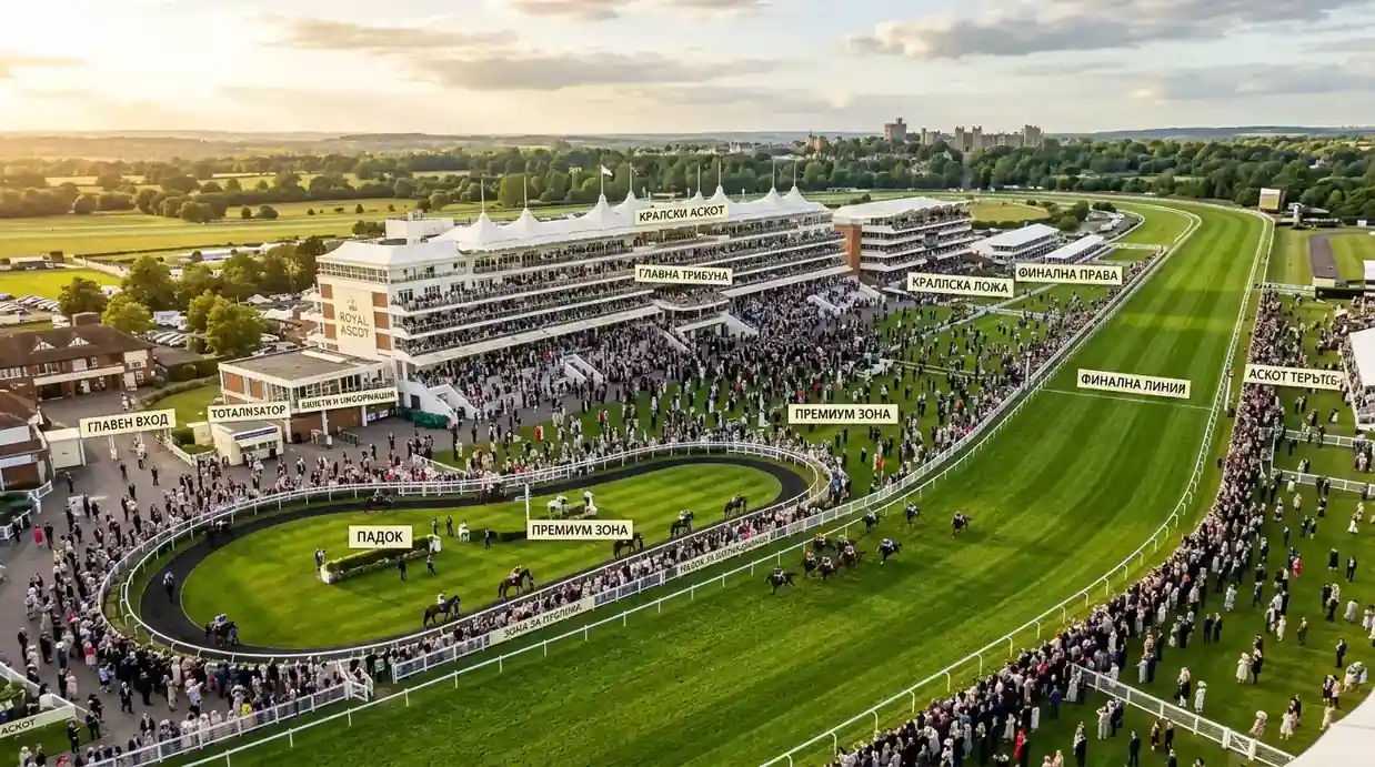 Royal Ascot Gold Cup плоско надбягване UK Group 1 писта