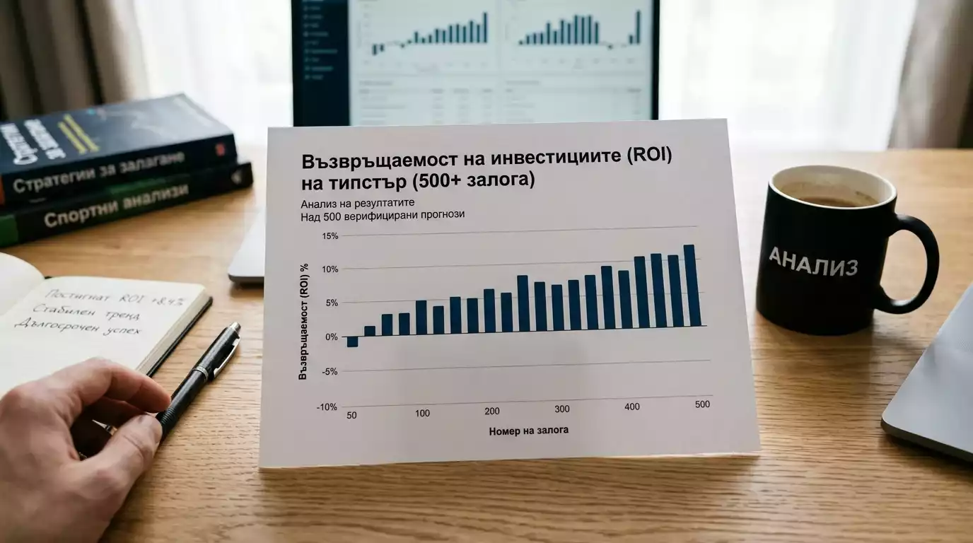 Оценка на типстър ROI и track record конни надбягвания 500+ залога